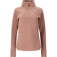 Whistler - Women's Kajsa Half Zip Midlayer - Fleecetrui 40, roze