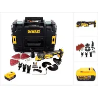 DeWalt DCS 355 NT accu-oscillator 18 V borstelloos + 1x accu 4,0 Ah + TSTAK + 29-delige accessoireset - zonder oplader