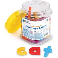 Learning Resources Jumbo Lowercase Magnetic Letters, Set van 40 - 2+