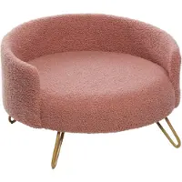 Flamingo 525391 sofa Dizco rond roze - 51 x 50 cm