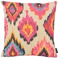 NOVÉE Ikat Fiesta Kussenhoes | 45 x 45 cm | Katoen/Linnen