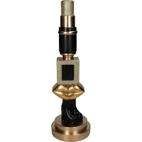 Kersten kandelaar polyresin cosmetica 12x39cm goud