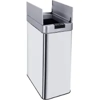 Batimex DE Mülltonne Kitchen Move, grijze afvalbak, 70 liter