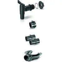 Prosperplast ICANS3-S433 - Regenton Aansluitset - Compatibel met Ronde Troggen - Kranen Inclusief - Vorstbestendig