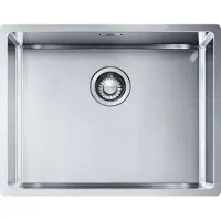 Franke Box - BXX 210/110-54 spoelbak, 58x45 cm, rvs 127.0395.015