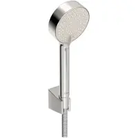 Hansa Basicjet - Set van douchekop, houder en slang, 3jet, ECO, chroom 44680133