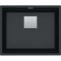 Franke Kubus 2 - Fragraniet spoelbak KNG 110-52, 56x46 cm, onyx 125.0641.392
