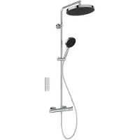 Ideal standard Ceratherm T125+ - Doucheset met thermostaat, diameter 30 cm, 3 jets, chroom A7689AA