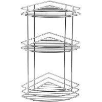 Aqualine Chrom Line - Hoekplanchet 3 laags, draadmodel, chroom 37015
