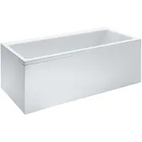 Laufen Pro - Bad met constructie en linker voorpaneel, 160x70 cm, wit H2339550000001