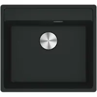 Franke Maris - Fragraniet spoelbak MRG 610-52 RTL, 56x51 cm, mat zwart 114.0661.384