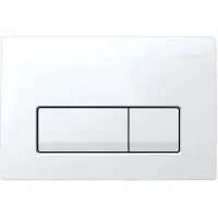 Geberit Delta50 - Bedieningsplaat, alpien wit 115.119.11.1