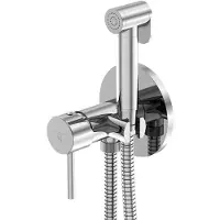 Steinberg 100 - Inbouw bidetkraan, met douche en inbouwdeel, chroom 100 1350