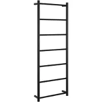 Sapho Schick Wand handdoekhouder, rond, mat zwart