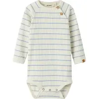 Lil´ Atelier Rompertje/body 'NBMKail' opaal / wit