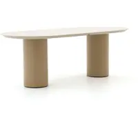 Hartman tuinmeubelen Valencia dining tuintafel 220x100cm cappuccino