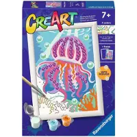Ravensburger – CreArt: Trendy Jellyfish – Schilderen op Nummer