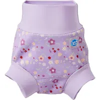 Splash About Schwimmwindel - Happy Nappy Neu - Flieder Spring - - 1-2 Jahre (80-92) - Schwimmwindel