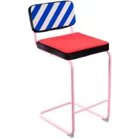 Seletti Superstool blue stripes barkruk