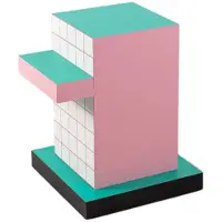 Seletti Superside table red grid bijzettafel