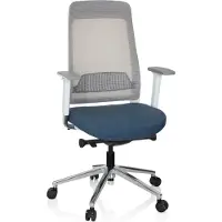 Hjh OFFICE CHIARO T2 WHITE - Professionele bureaustoel Blauw / Grijs