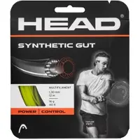 Head Tennissnaar Synthetic Gut Set Yellow 1.30mm/12m