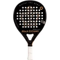 Black Crown Piton Padel Racket Zwart