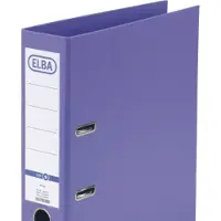 Pierre by Elba ordner Smart Pro+, paars, rug van 8 cm - 3 stuks