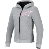 Alpinestars Stella Chrome V2 Sport Dames Motorfiets Zip Hoodie