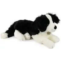 Rappa Eco Friendly Serie - Border Collie Knuffel - 45 cm - Zacht Pluche - Eco-vriendelijke Vulling