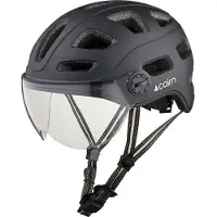 Cairn Quartz Visor, fietshelm, zwart