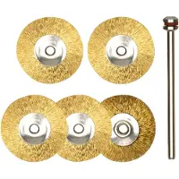 Proxxon Borstelpakket messing, 5-delig Schacht-Ø 2,35 mm 28 962 1 set(s)