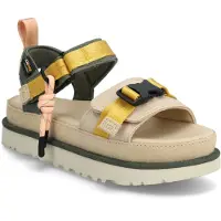 Ugg - Dames sandalen en slippers - W Goldenstar Wildwood Sand Castle voor Dames van Gerecycled Polyester - Maat 38 - Beige