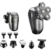 INF 6-in-1 scheerapparaat/trimmer voor hoofd en gezicht Donkergrijs