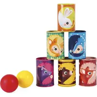Janod - Spel - Blikken Gooien - Gooispel - Geschikt Voor Kinderen Vanaf 3 Jaar