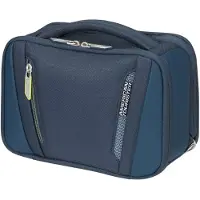 American Tourister Toilettas - Wanderlite wash bag uitbreidbaar - Dark navy - 8 l