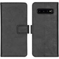 IMoshion Luxe Bookcase voor de Samsung Galaxy S10 - Zwart