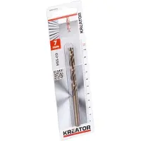 Kreator HSS-kobaltboren metaal Ø 7x109mm