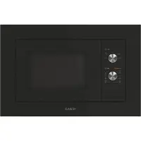 Candy MIS1730B, Inbouw, Vrijstaande magnetron, 17 liter, 1000 watt, Ingebouwd display, Draaiplateau