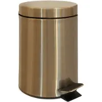 Bemeta Diamond Afvalbak 3l, brons