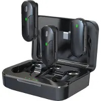 INF Draadloze lavaliermicrofoon, clip-on microfoon voor opname, TikTok, Live Stream