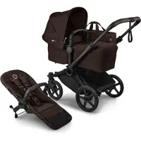 Bugaboo Kinderwagen Donkey6 Single Complete Black/Cacoa Brown