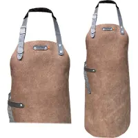 Xapron Miami - Leren schort - Bruin - maat 82/60 L