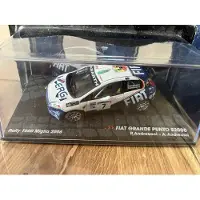 Altaya - Fiat Grande Punto S2000 - P.Andreucci - A.Andreussi - Rally 1000 Miglia 2006 1:43