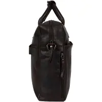Mustang San Marino Leren Laptoptas Elegante Zakelijke Businesstas 15.6 Inch