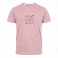 Chillaz - Kid's Lübeck Alpaca Gang - T-shirt 140, roze