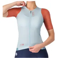 Castelli - Women's Corretto Jersey - Fietsshirt L, grijs