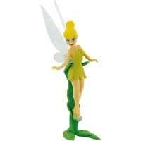 Disney 12848 – Speelfiguur Tinkelbel – levensecht en detailrijk vormgegeven – ideaal als taartfiguur, verzamelobject of vrolijk cadeau voor kinderen vanaf 3 jaar