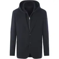 Babista Regular Fit Blazer donkerblauw, Motief