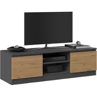 Top E Shop RTV 120 ANTR/ARTIS TV-meubel & entertainment center 2 planken, TV-meubel, Grijs